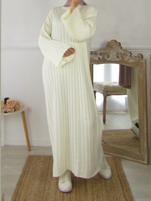 Robe Raja - Écru