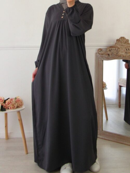 Robe Noura - Gris souris