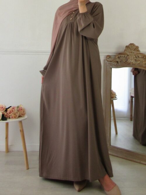 Robe Noura - Taupe