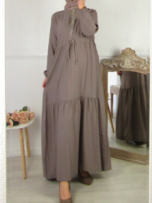 Robe Sania - Taupe
