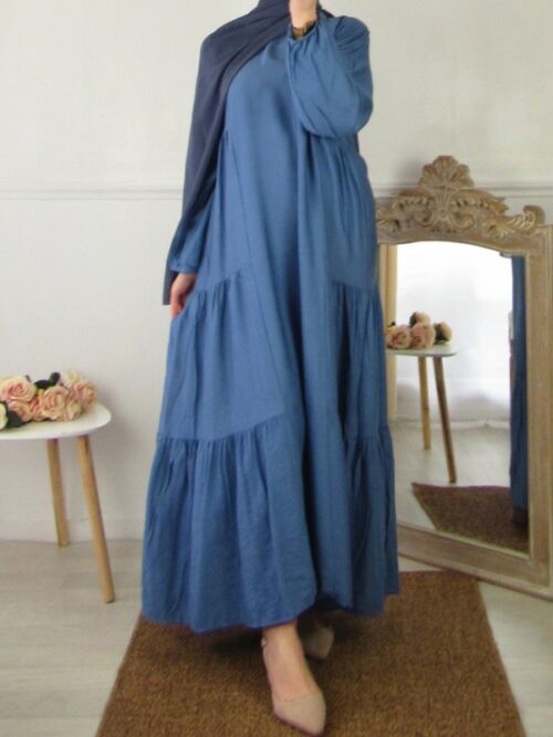 Robe Selma - Bleu jean