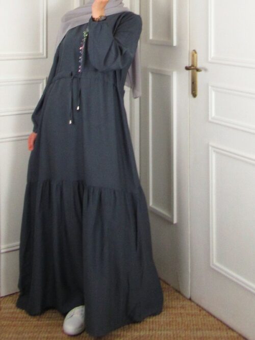 Robe Selma - Gris souris