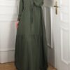 Robe Selma - Vert kaki
