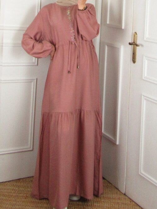 Robe Sania - Vieux Rose