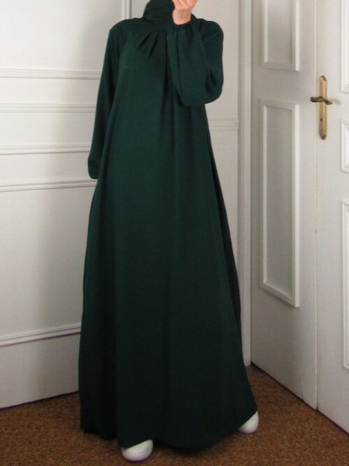 Robe Emna - Vert émeraude