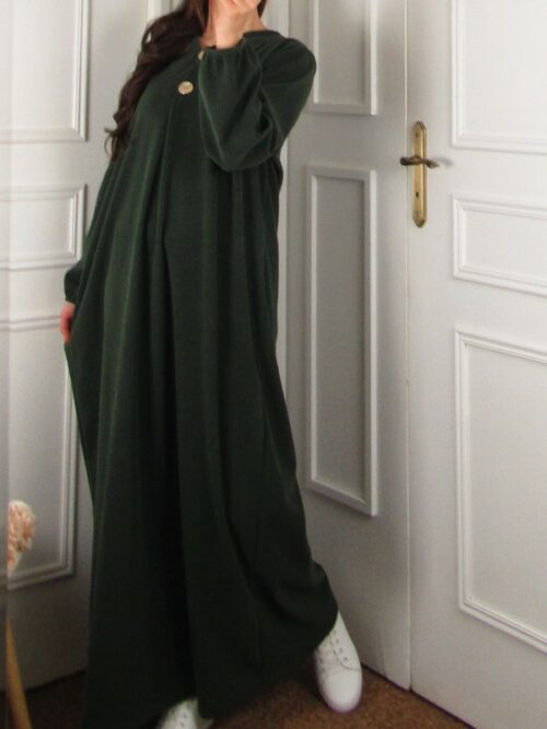 Robe Talia - Vert kaki