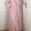 Robe Line - Rose/Blanc