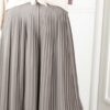 Pantalon large plissé - Taupe