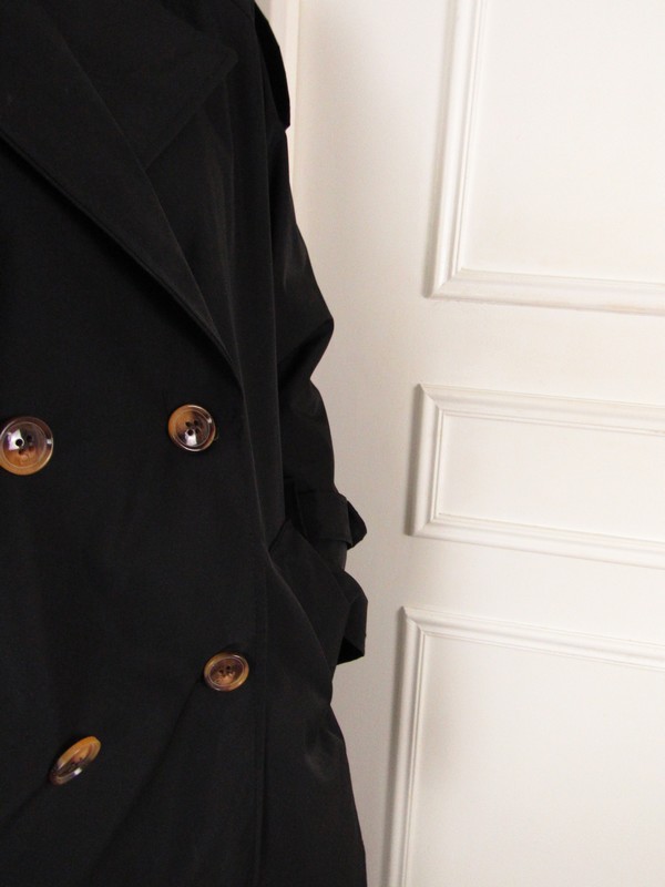 Trench femme - Noir