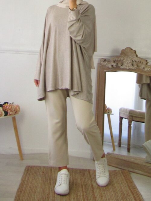 Tunique Célia - Beige chiné