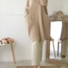Tunique en velours - Beige