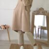Tunique en velours - Beige