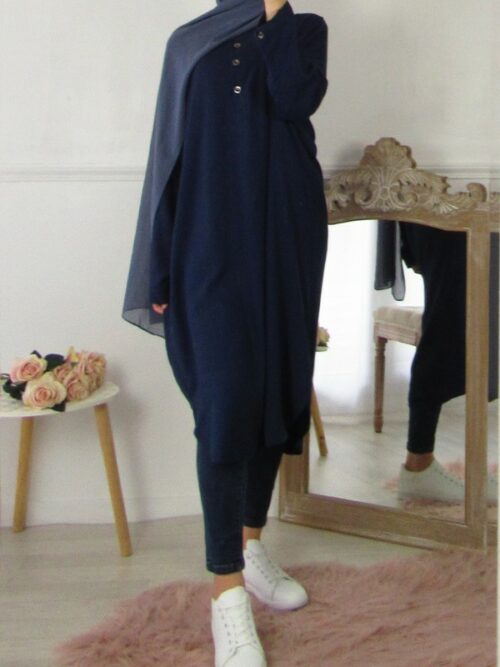 Tunique Célia - Bleu nuit